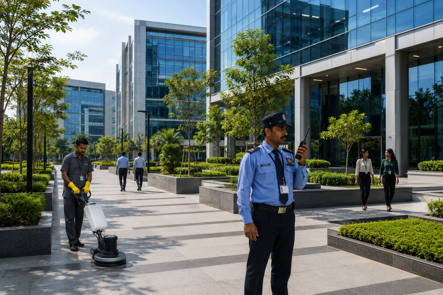 Commercial Offices & IT Parks Facility Management by GSG